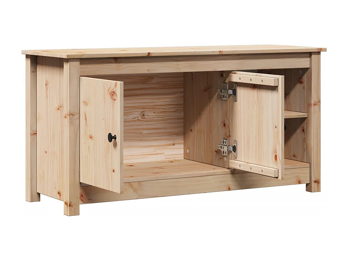 Mobile TV 103x36,5x52 cm Legno massello di pino