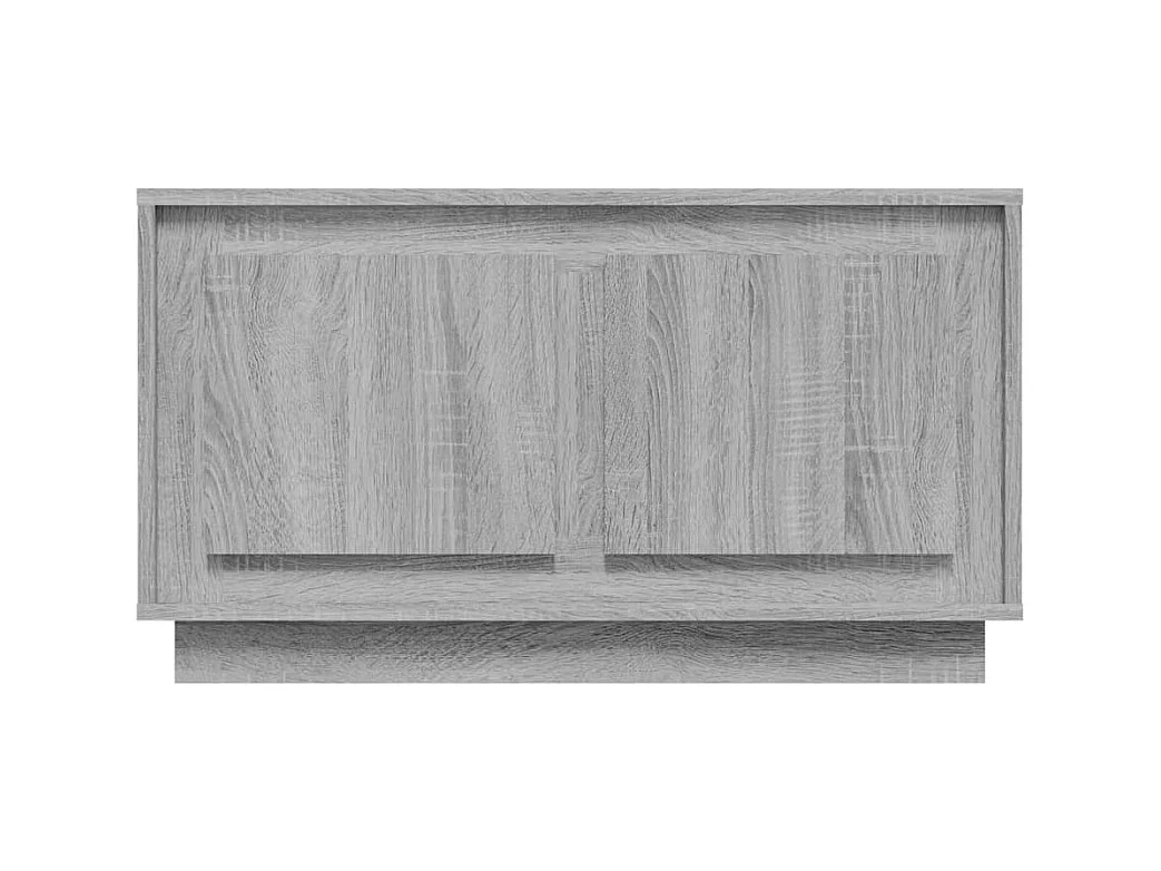 Meuble TV sonoma gris 80x35x45 cm bois d'ingénierie