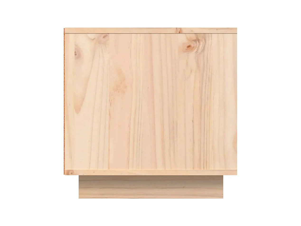 Meuble TV 140x40x40 cm Bois de pin massif