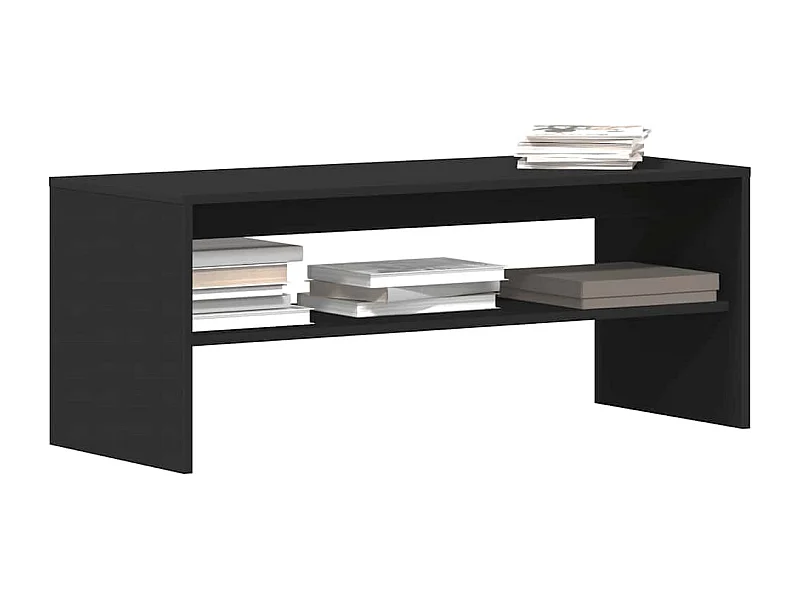 Mobile TV nero 100 x 40 x 40 cm in truciolato