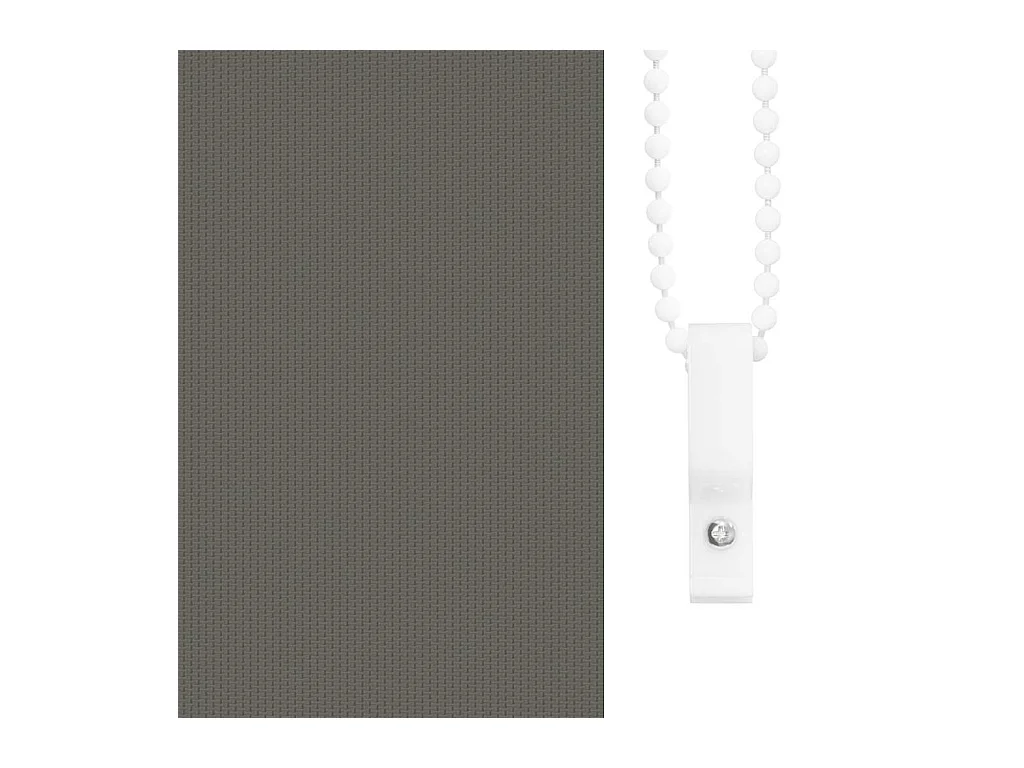 Tejido para estor enrollable opaco ancho 116,6 cm poliéster