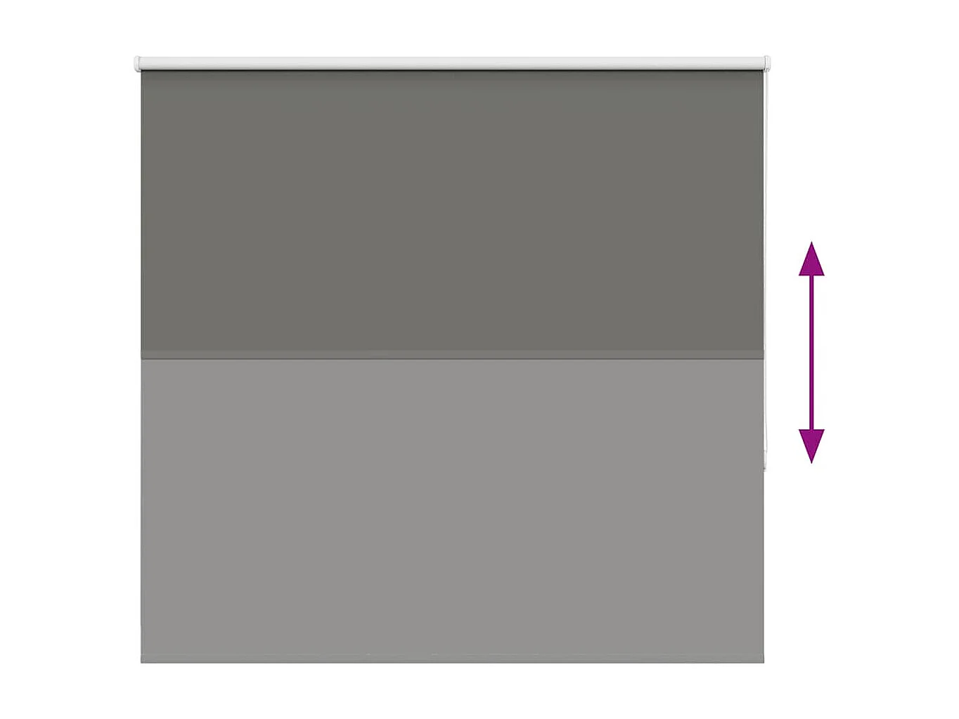 Verduisteringsrolgordijnstof breedte 151,6 cm polyester