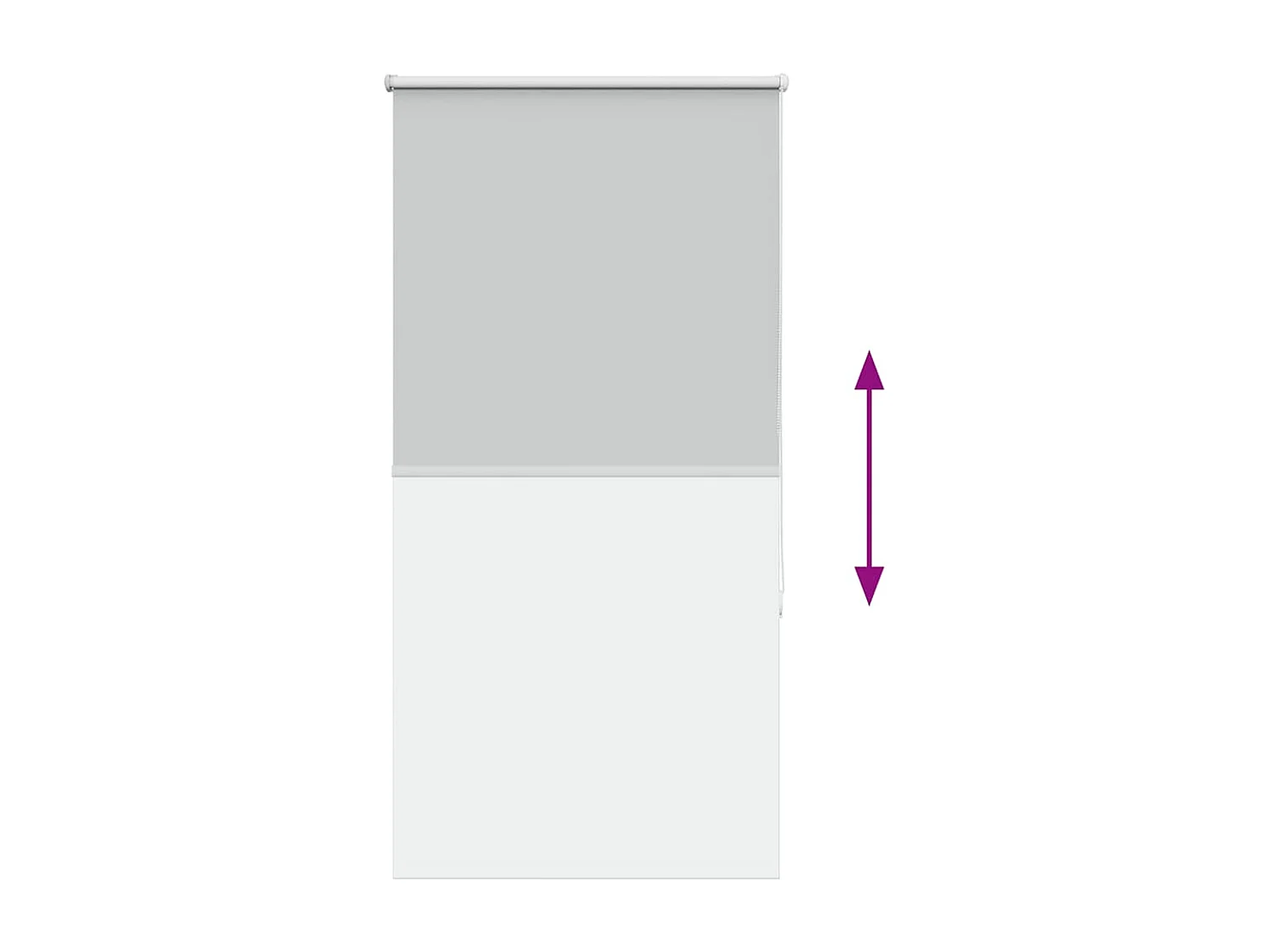 Verduisteringsrolgordijnstof breedte 70,7 cm polyester