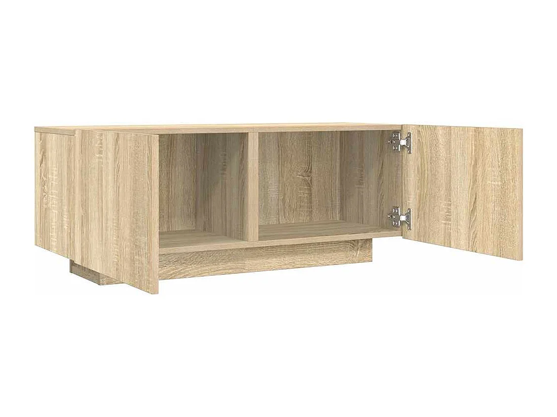 Meuble TV Chêne sonoma 100x35x40 cm Bois d'ingénierie