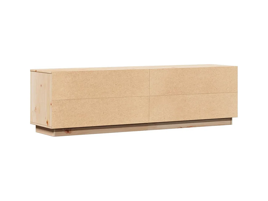 Meuble TV 156x37x45 cm Bois de pin massif