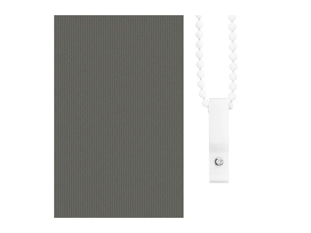 Tejido para estor enrollable opaco ancho 45,7 cm poliéster