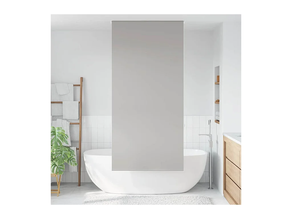 Doucherolgordijn 110x240 cm stofbreedte 106 cm