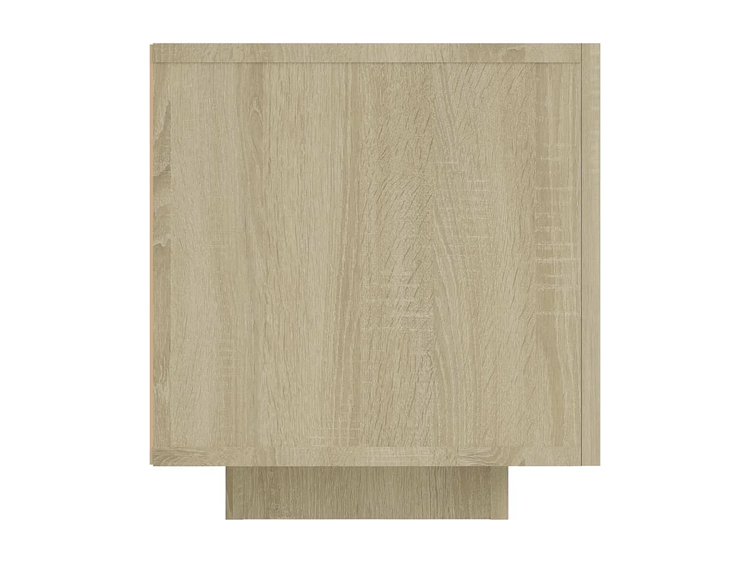 Meuble TV avec lumières LED Chêne sonoma 160x35x40 cm