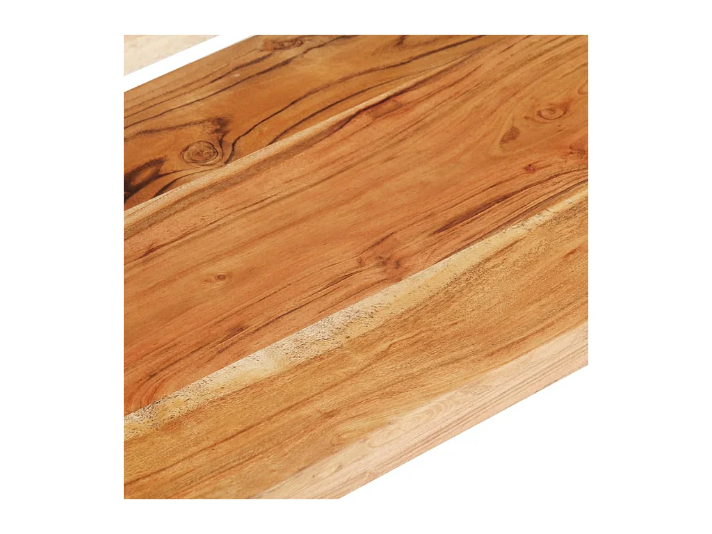 Meuble TV 130x40x40 cm Bois d'acacia solide