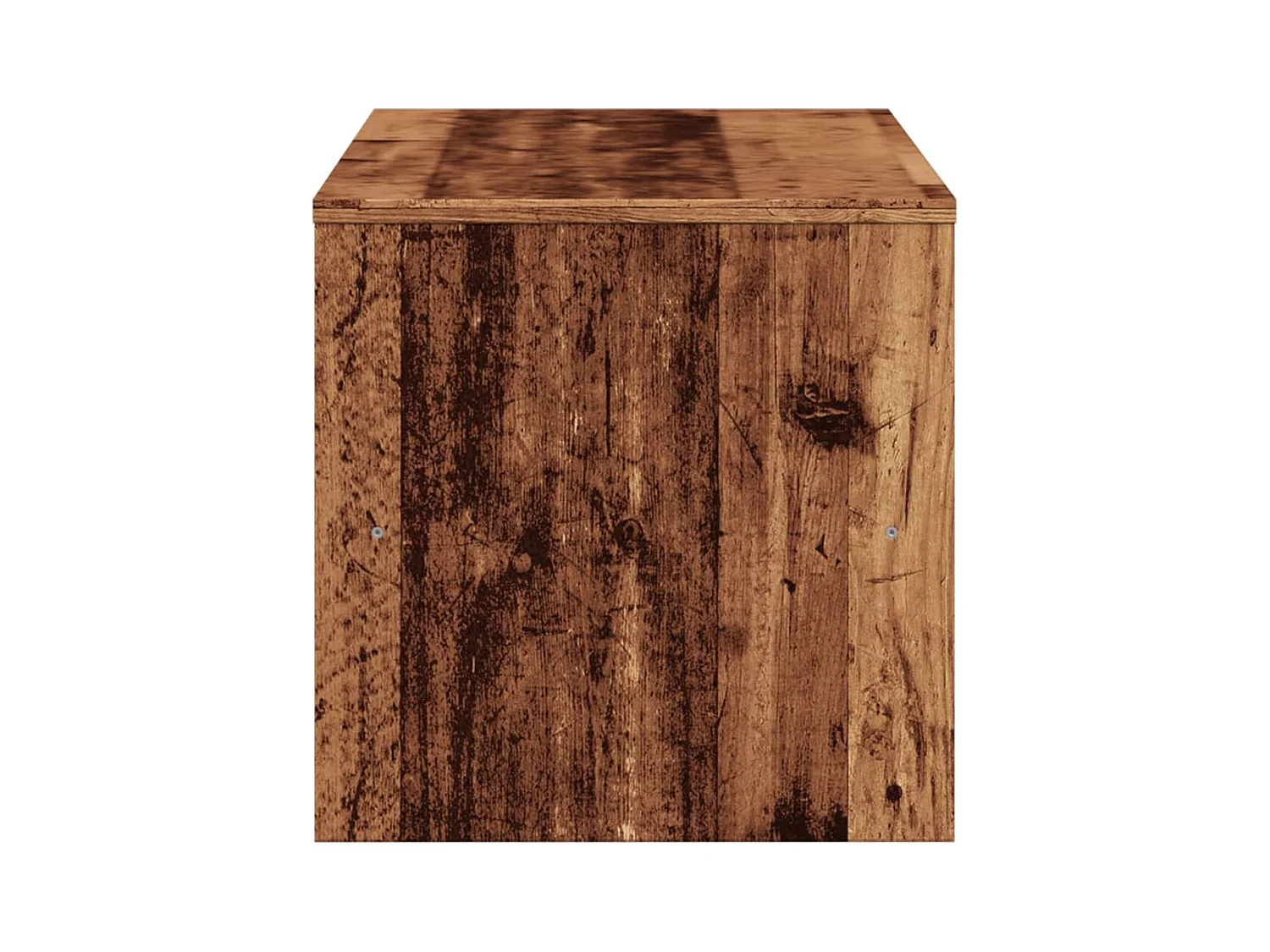 Meuble TV vieux bois 120x40x40 cm bois d'ingénierie