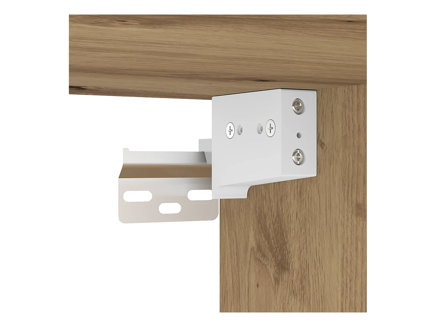 Meuble TV avec éclairage LED Chêne Artisan 40,5x30x102 cm