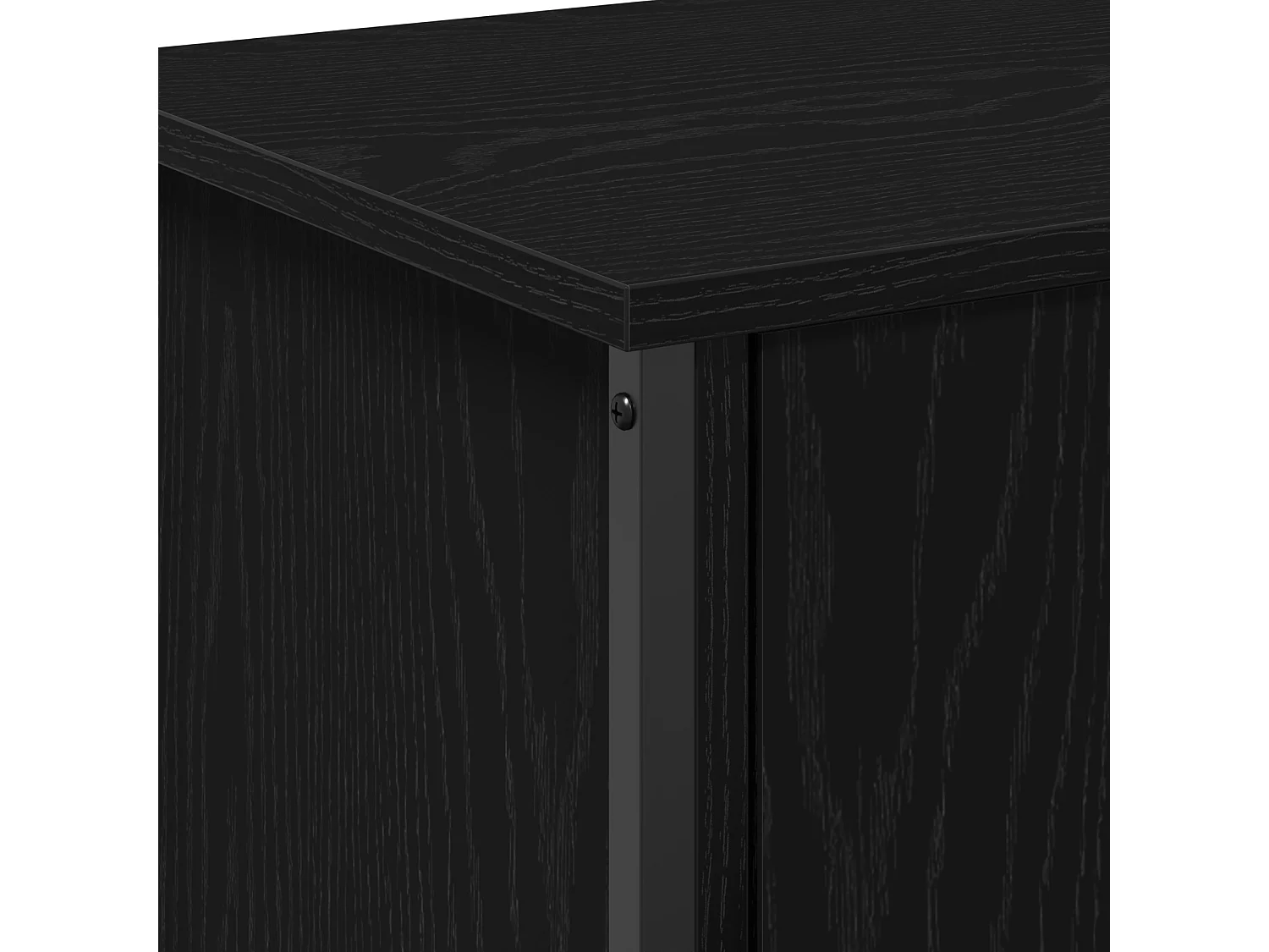 Meuble TV chêne noir Chêne noir Bois d'ingénierie 60 x 35 x 45 cm