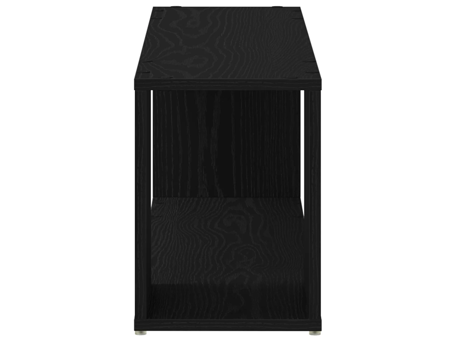 Bibliothèque noire en chêne, 100x24x32 cm, en bois d'ingénierie