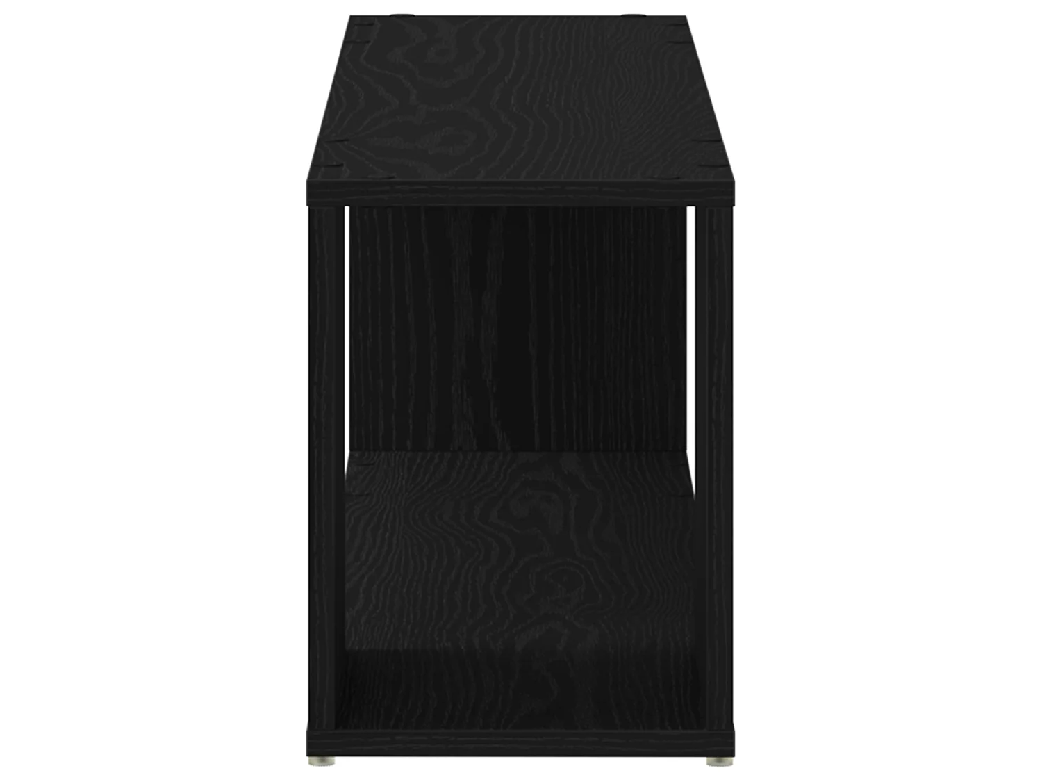 Bibliothèque noire en chêne, 100x24x32 cm, en bois d'ingénierie