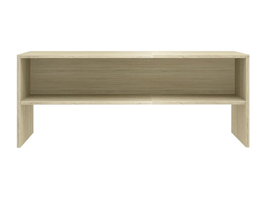 Meuble TV Chêne sonoma 100x40x40 cm Bois d'ingénierie