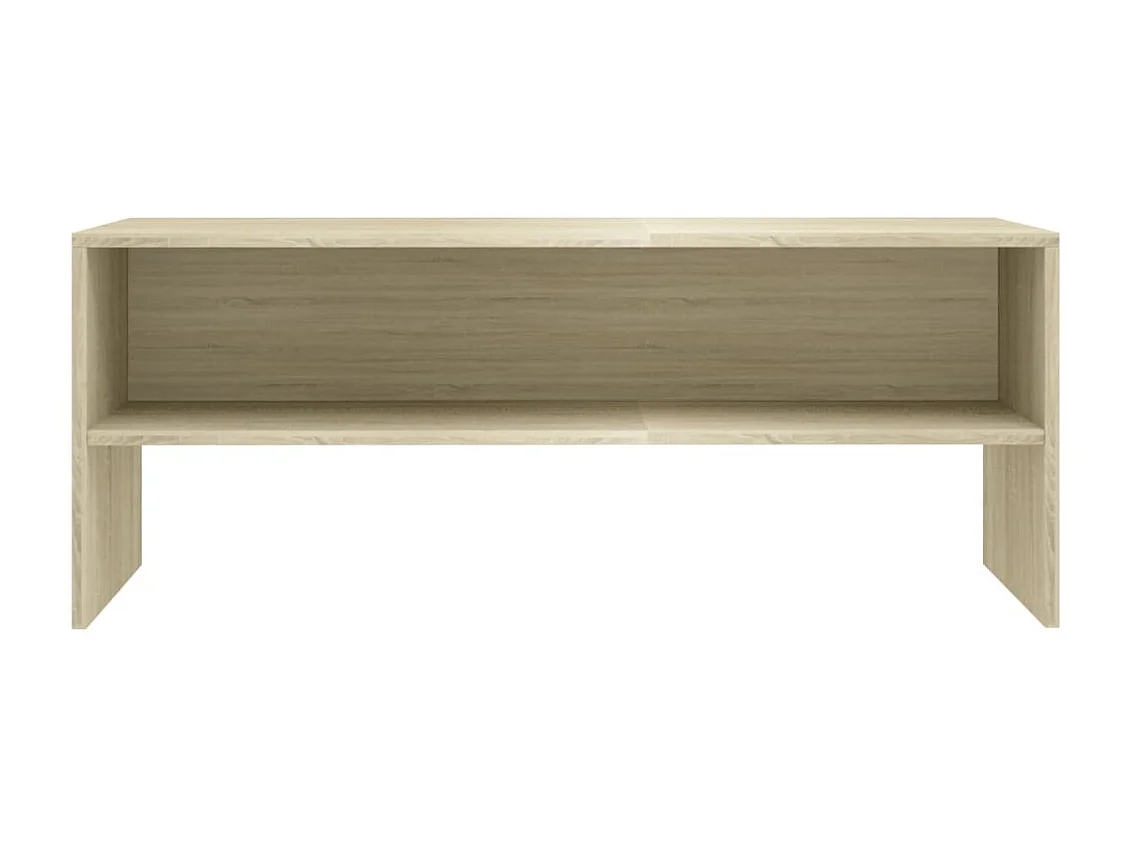 Meuble TV Chêne sonoma 100x40x40 cm Bois d'ingénierie