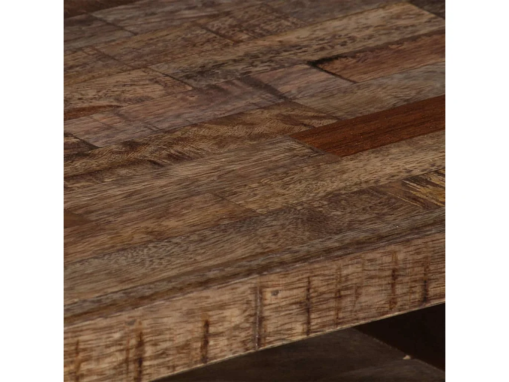 Meuble TV 118x30x40 cm Bois de manguier massif