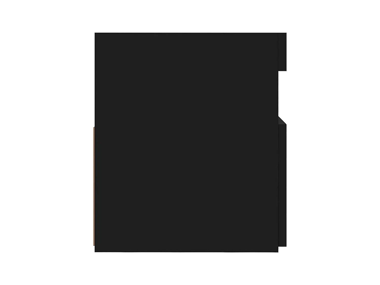 Meuble TV avec lumières LED noir 120x35x40 cm