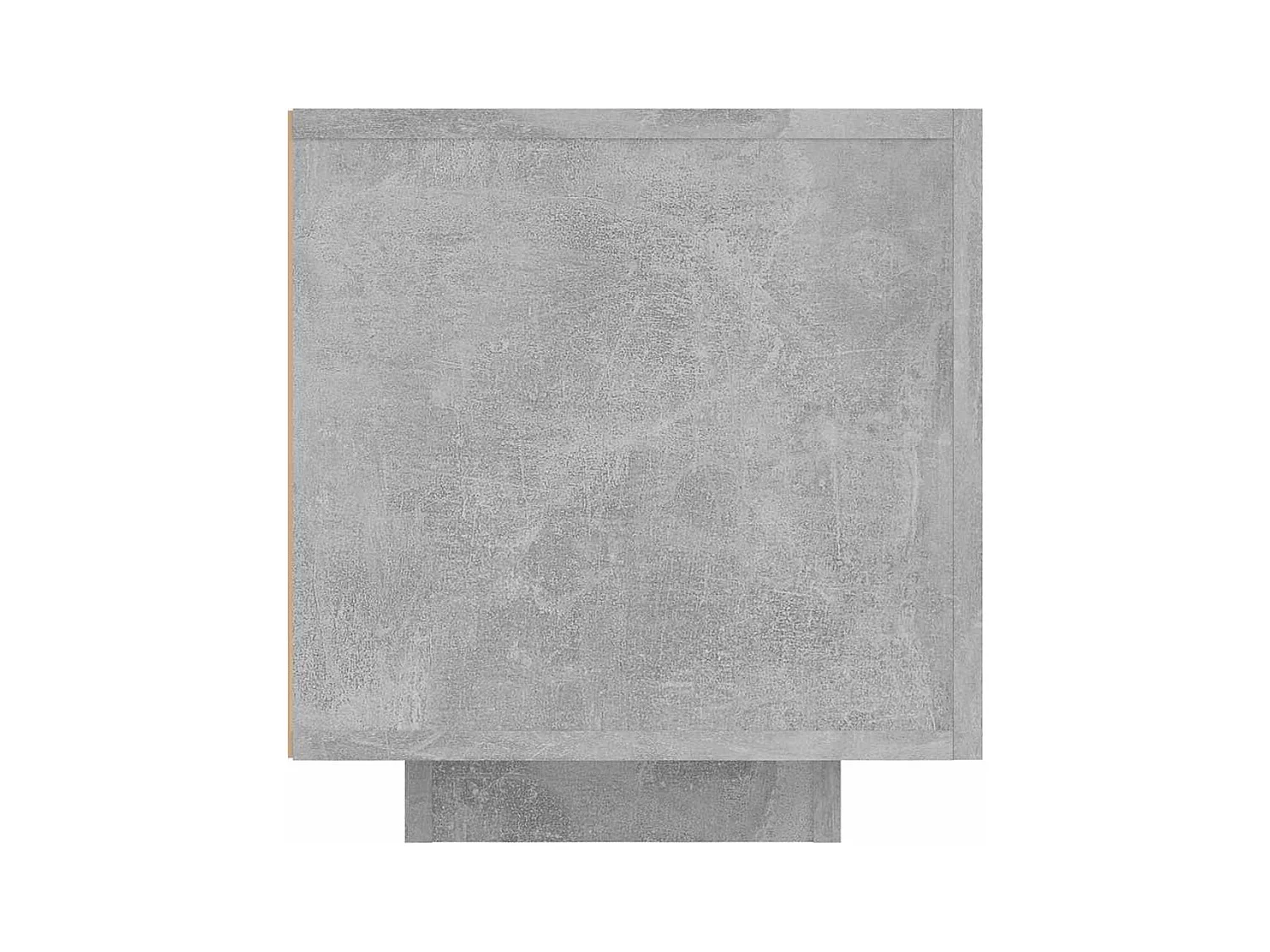 Meuble TV avec lumières LED gris béton 160x35x40 cm