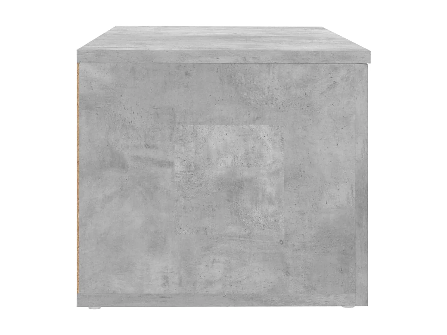 Mobile TV grigio cemento 80x34x30 cm in legno ingegnerizzato