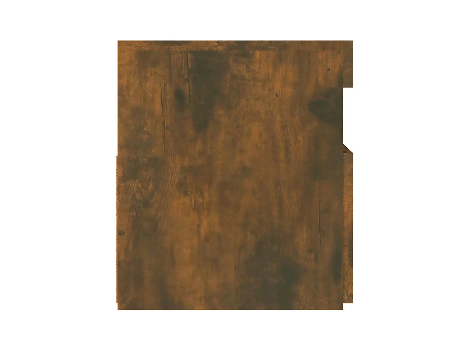 Meuble TV avec lumières LED Chêne fumé 90x35x40 cm