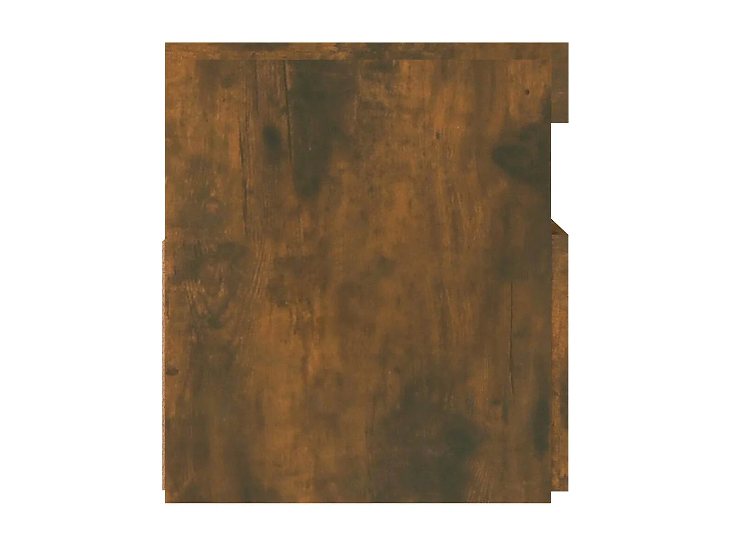 Meuble TV avec lumières LED Chêne fumé 90x35x40 cm