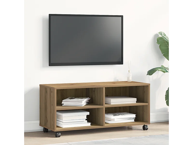 Mobile TV Artisan Oak 90x35x35 cm in legno ingegnerizzato