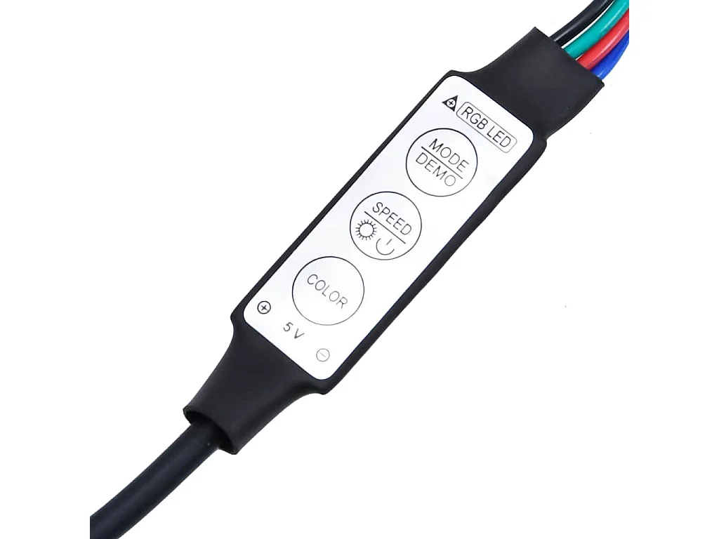 Mobile TV grigio cemento con luci LED 90x35x40 cm