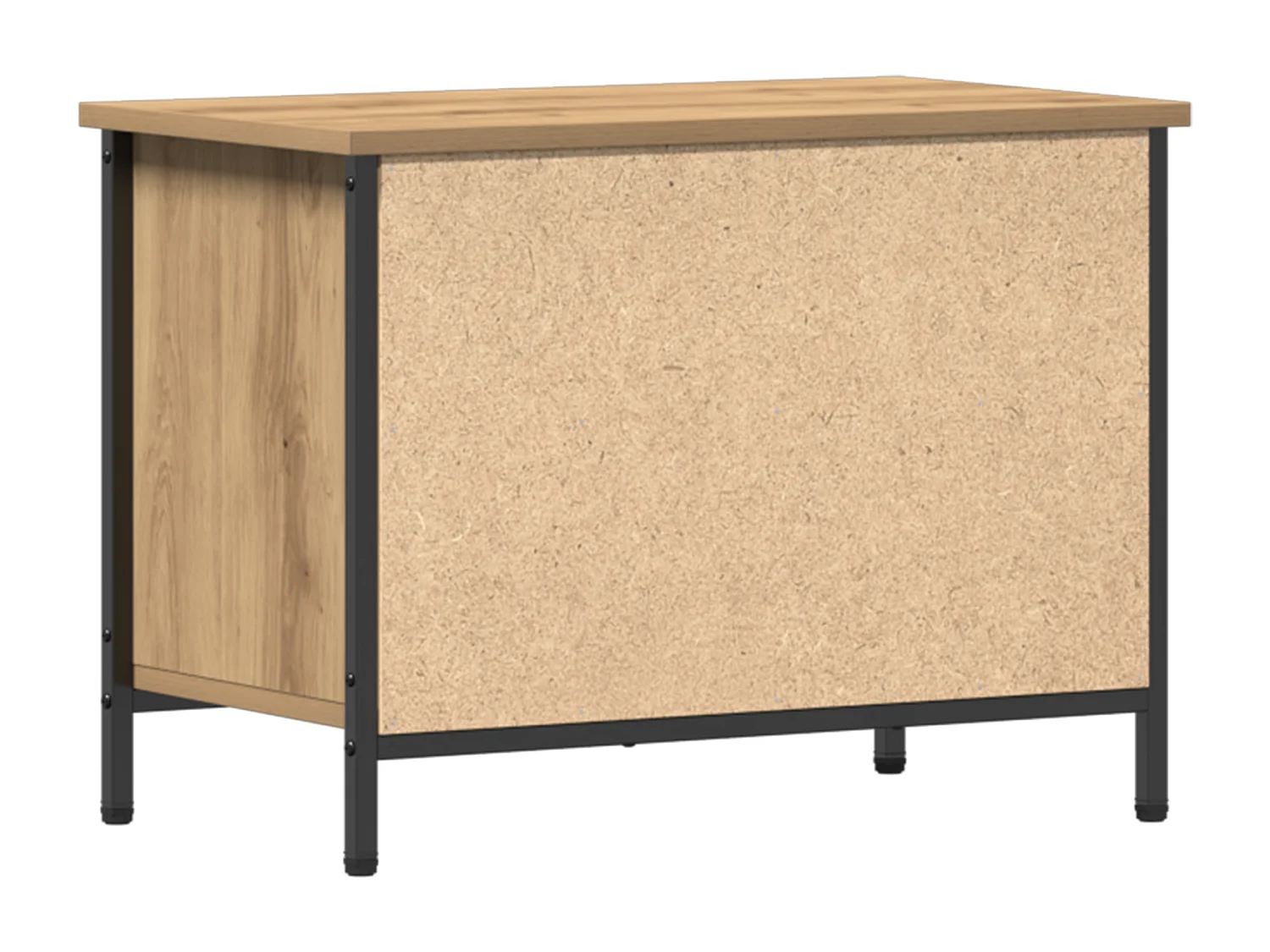 Meuble TV Chêne artisanal Panneau de particules 60 x 35 x 45 cm