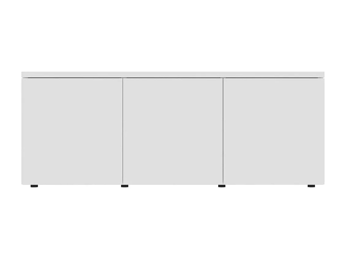 Mobile TV bianco 80x34x30 cm in legno ingegnerizzato