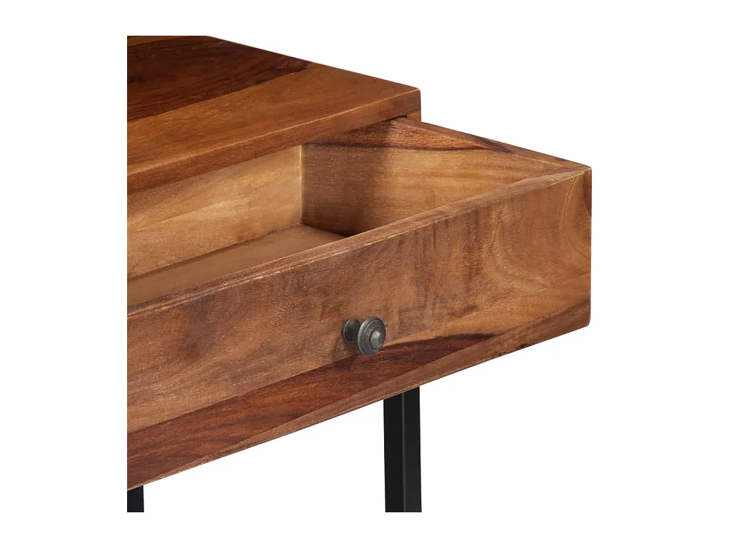 Meuble TV 160x30x45 cm Bois de Sesham massif