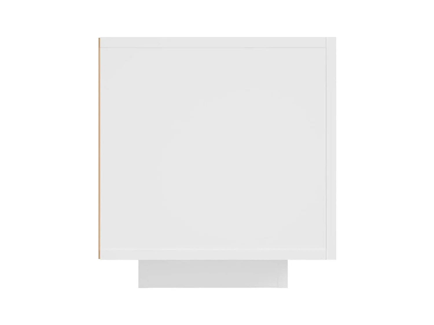 Meuble TV avec lumières LED blanc 160x35x40 cm