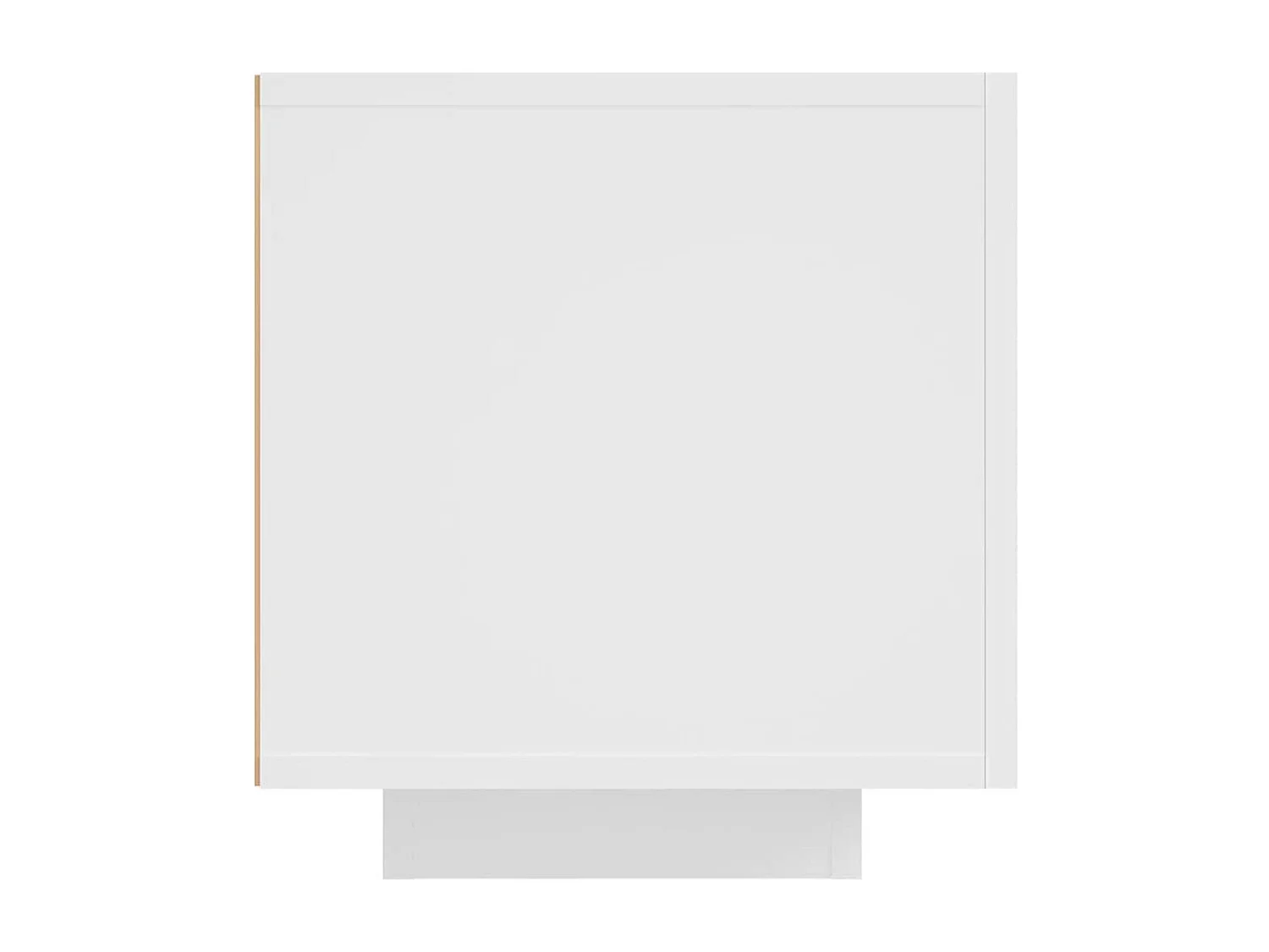 Meuble TV avec lumières LED blanc 160x35x40 cm