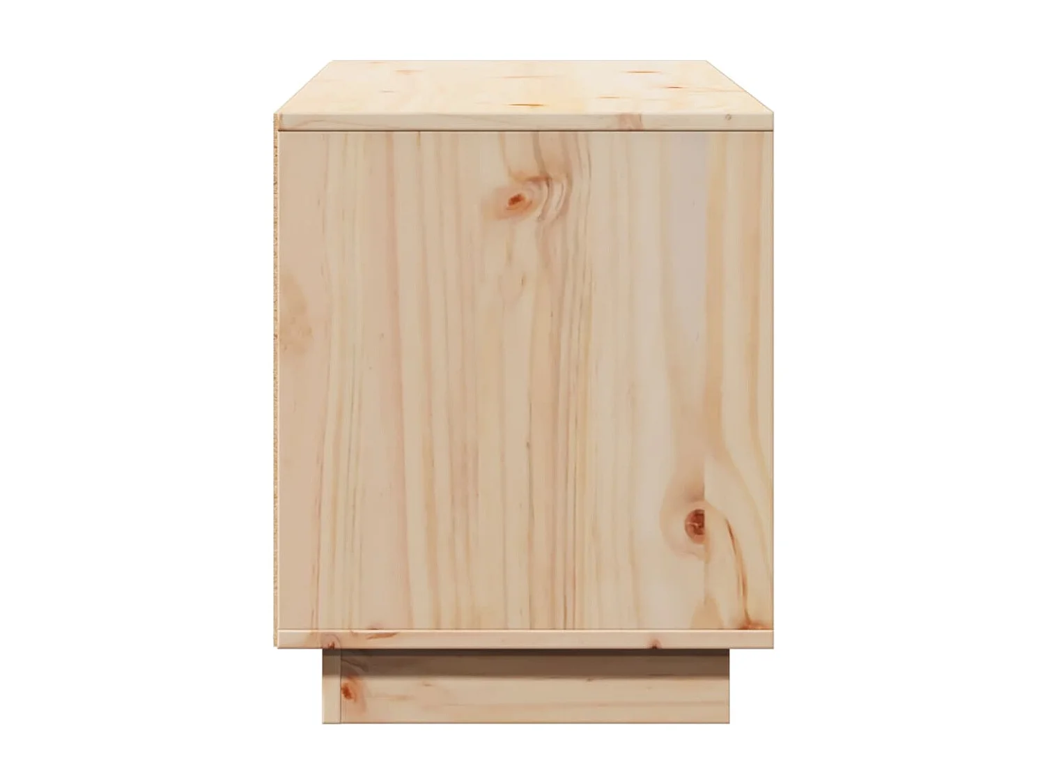 Mobile TV 110,5x35x44 cm Legno massello di pino