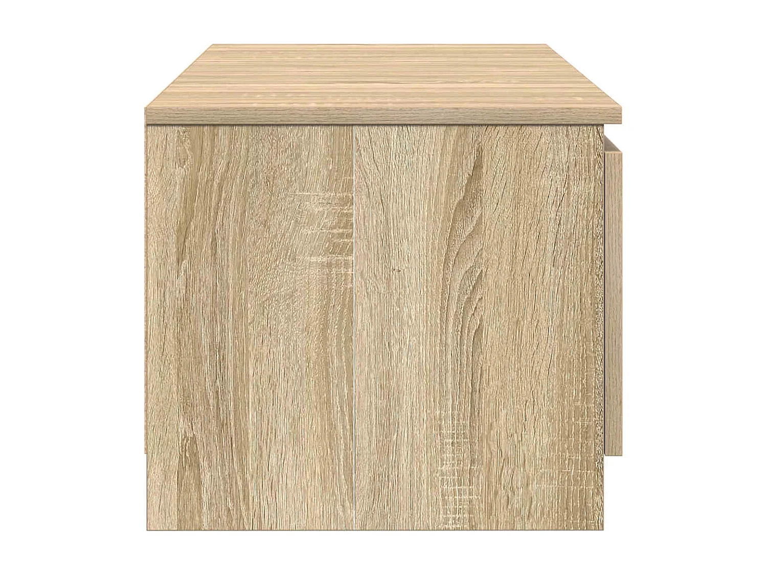 Mueble de TV de roble Sonoma 140x40x35,5 cm Madera de ingeniería