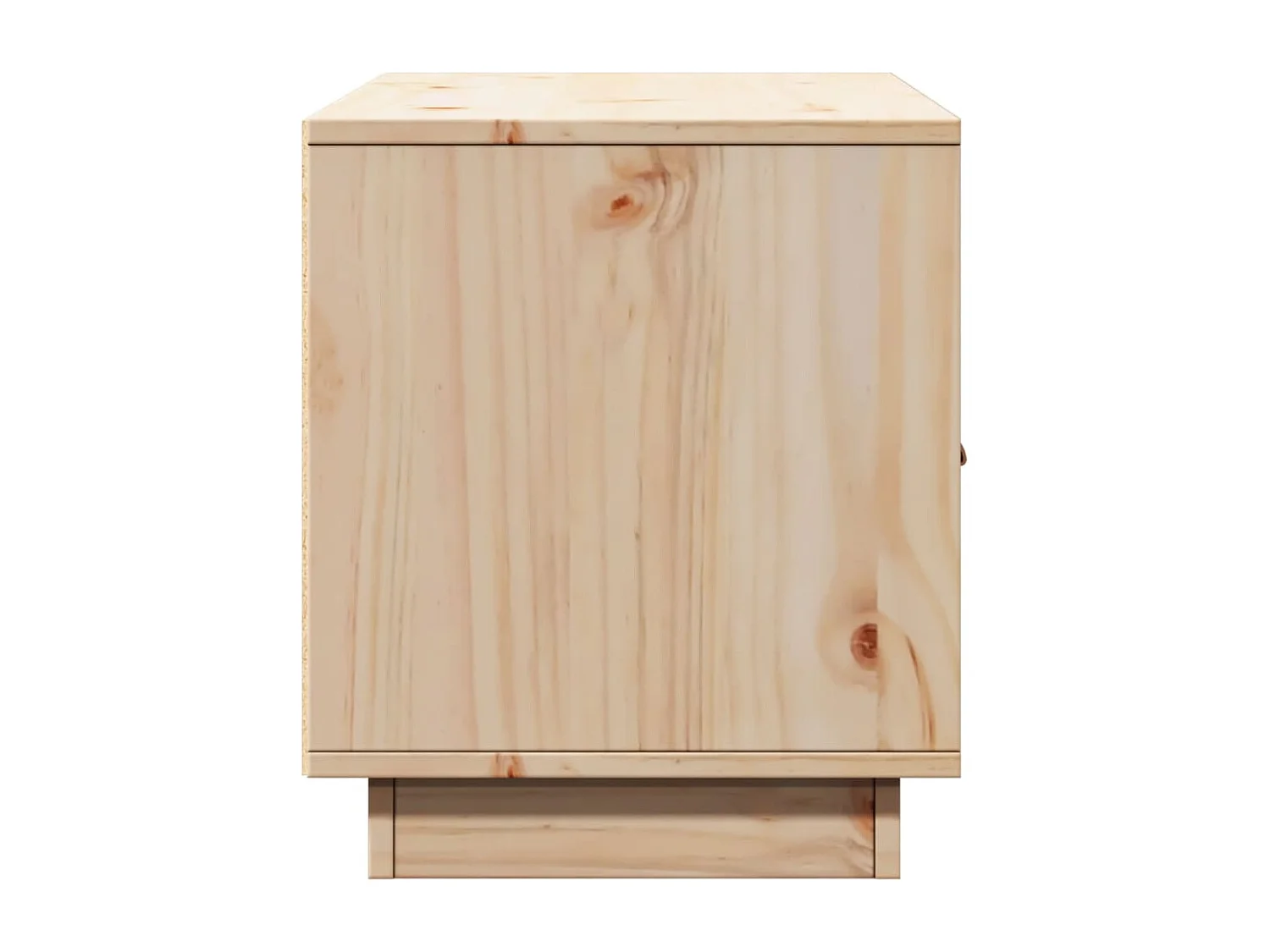 Meuble TV 80x34x40 cm Bois de pin massif
