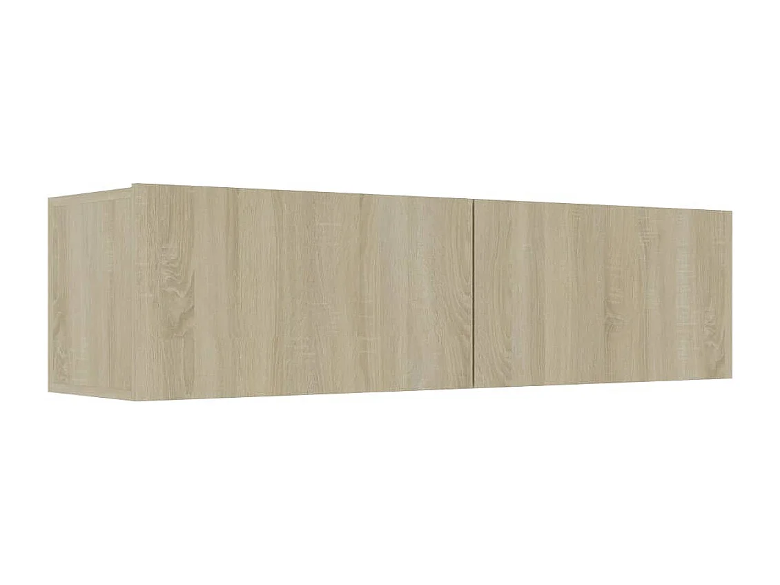 Meuble TV Chêne sonoma 120x30x30 cm Bois d’ingénierie