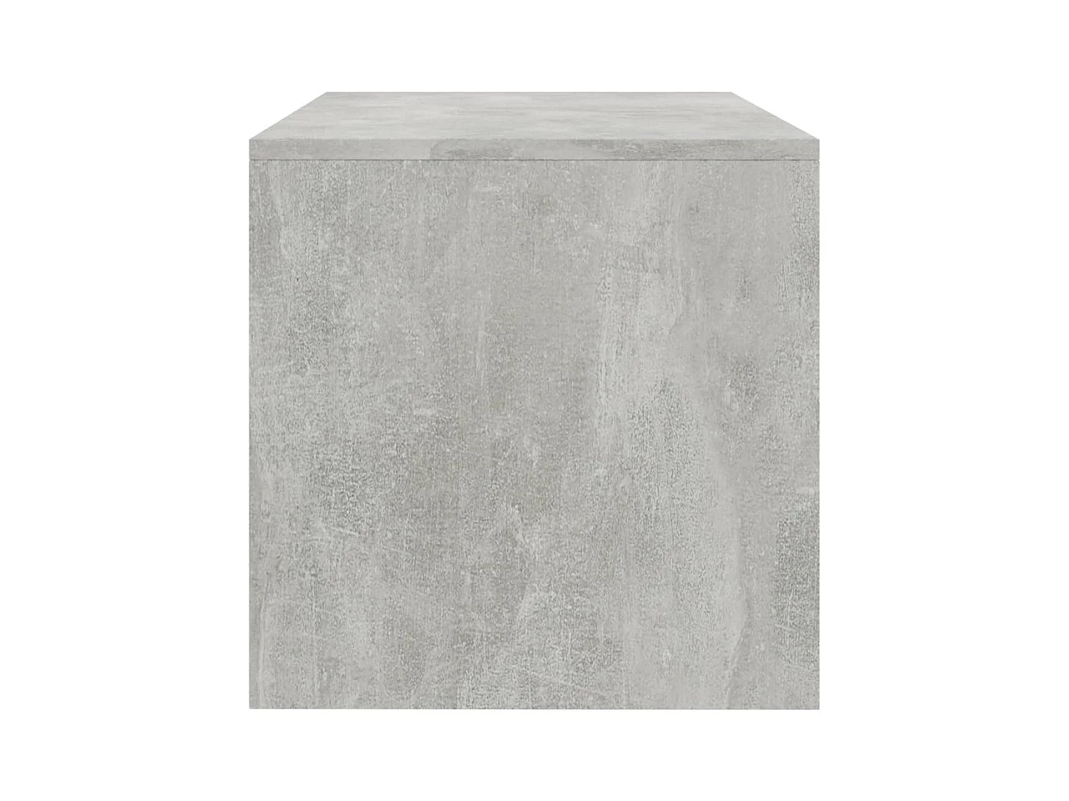 Meuble TV Gris béton 120x40x40 cm Bois d'ingénierie