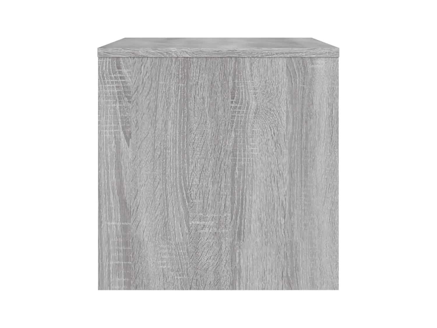 Meuble TV sonoma gris 80x40x40 cm bois d'ingénierie
