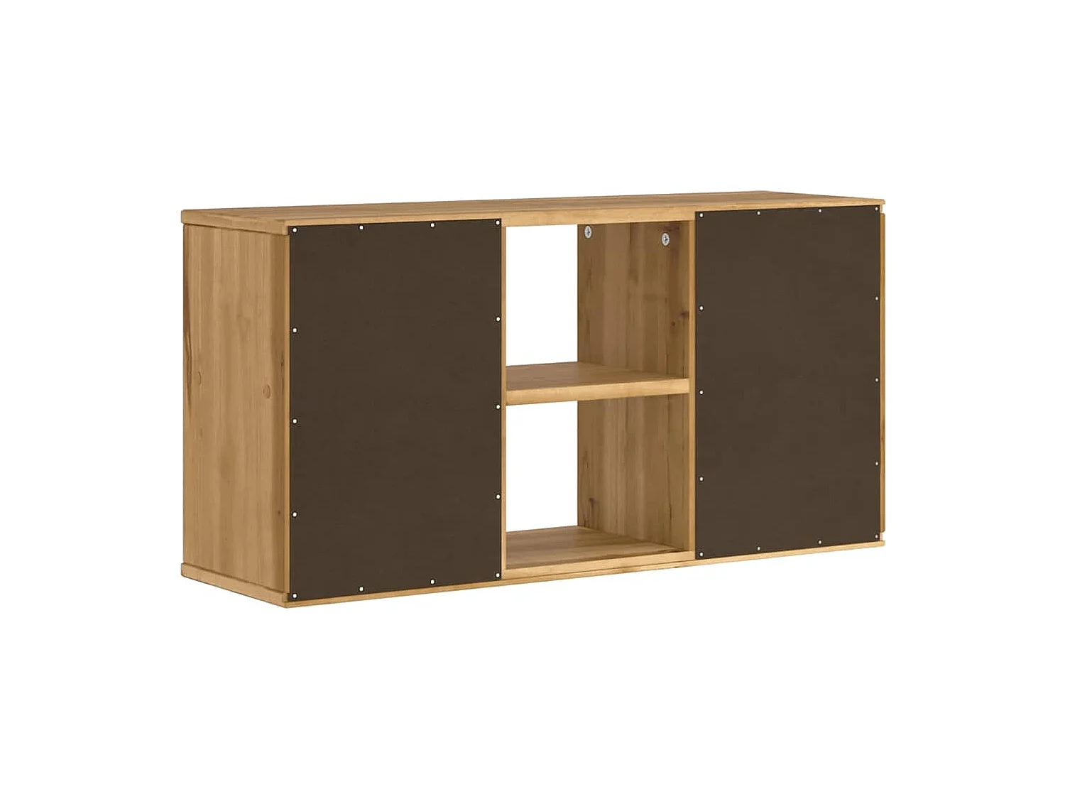 TV-Schrank 79x24x40 cm massives Kiefernholz
