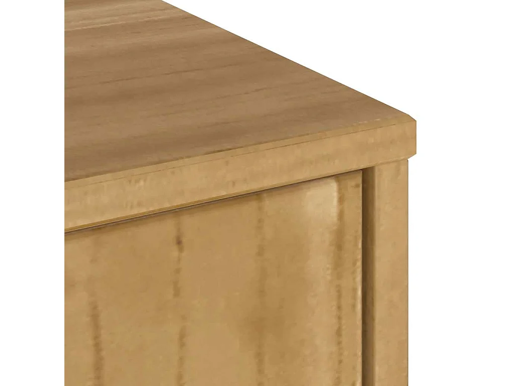 TV-Schrank 79x24x40 cm massives Kiefernholz