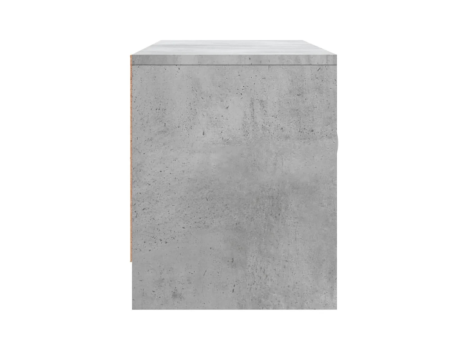 Mueble de TV gris hormigón 102x30x37,5 cm madera de ingeniería