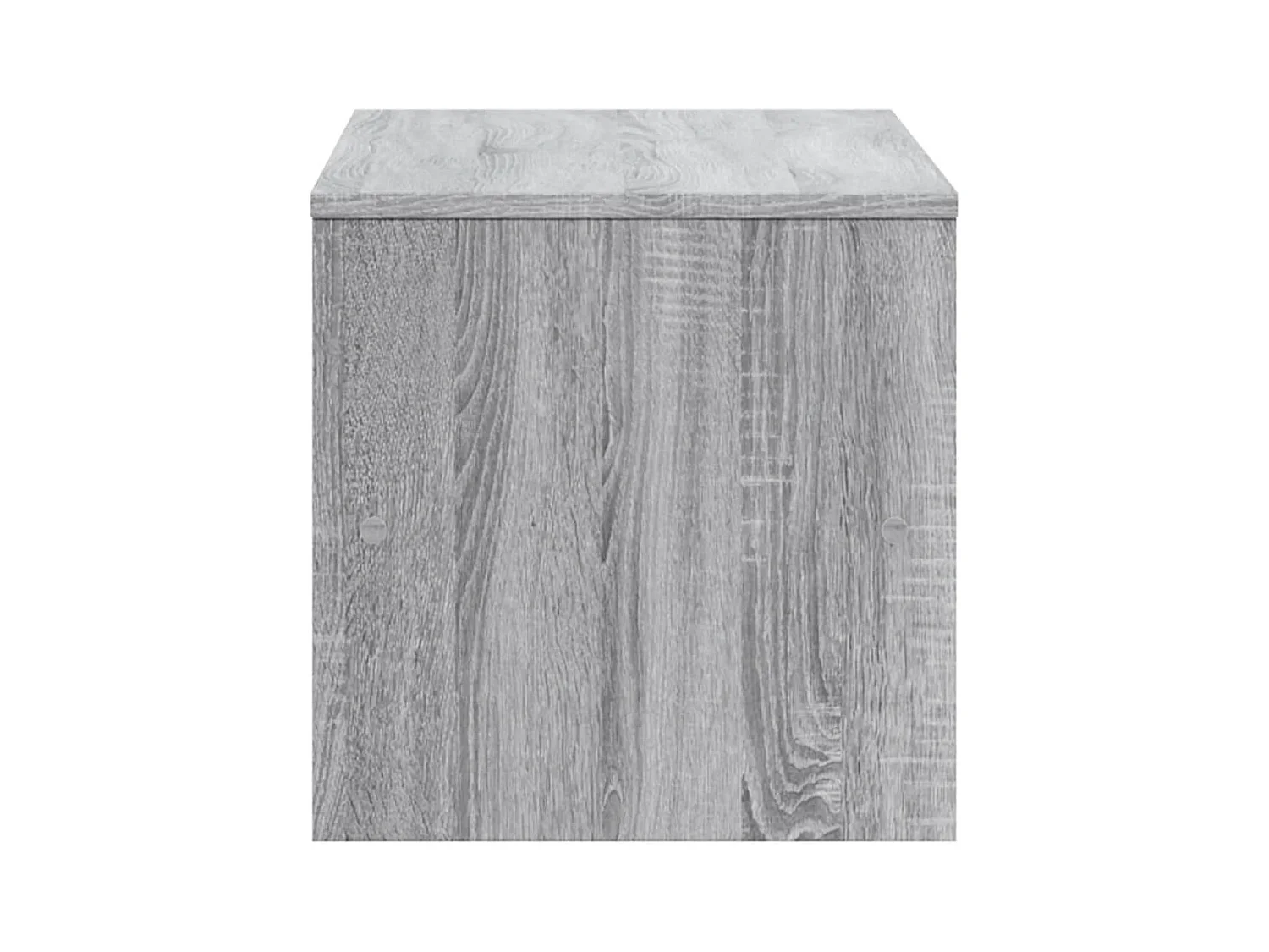 Meuble TV sonoma gris 120x40x40 cm bois d'ingénierie