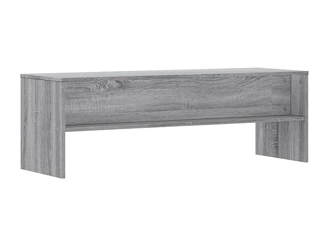 Meuble TV sonoma gris 120x40x40 cm bois d'ingénierie