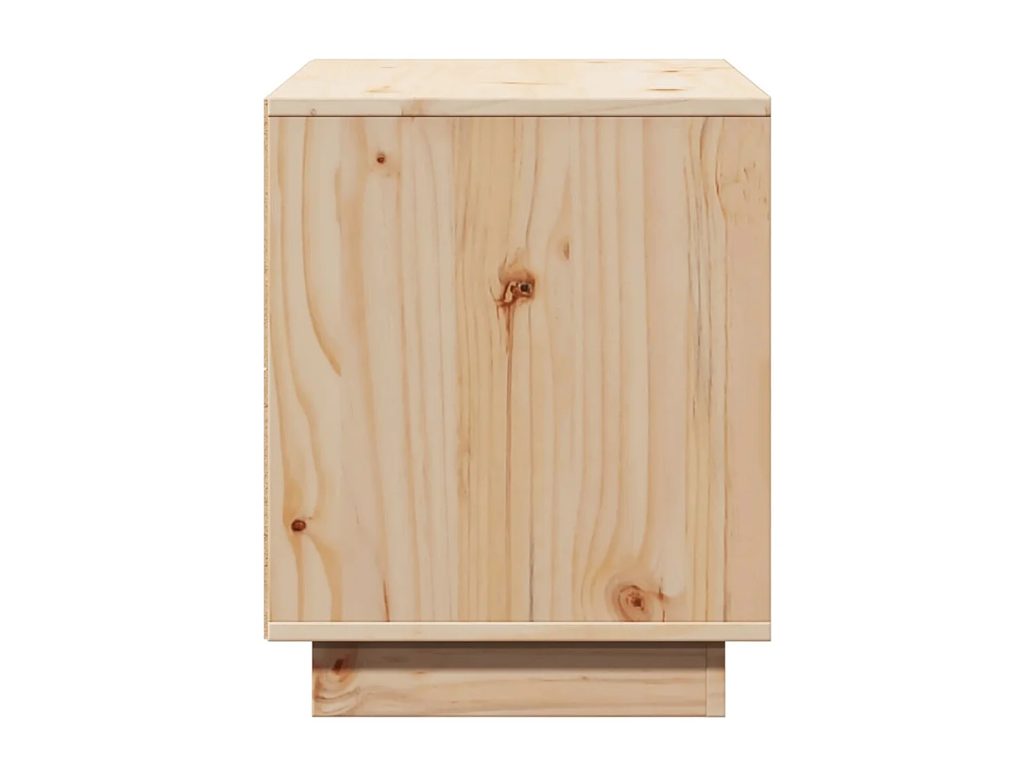 Mobile porta TV 74x35x44 cm Legno massello di pino