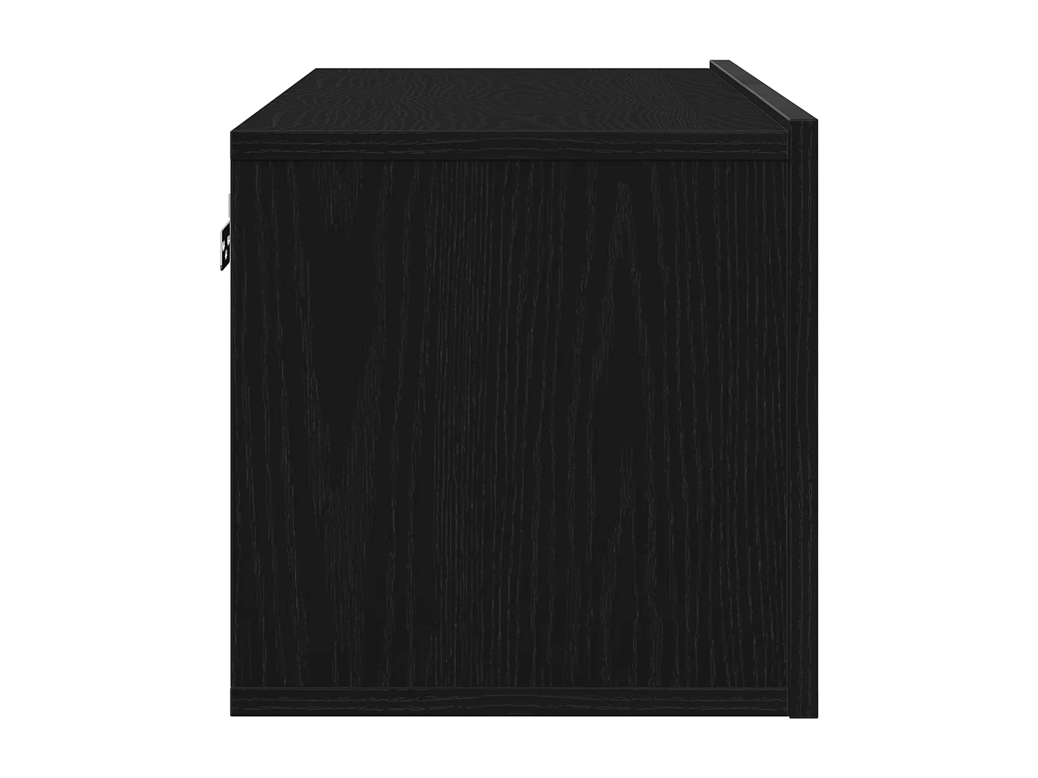 Armoires murales (ensemble de 2) - Chêne noir, 80x30x30 cm, en bois d'ingénierie