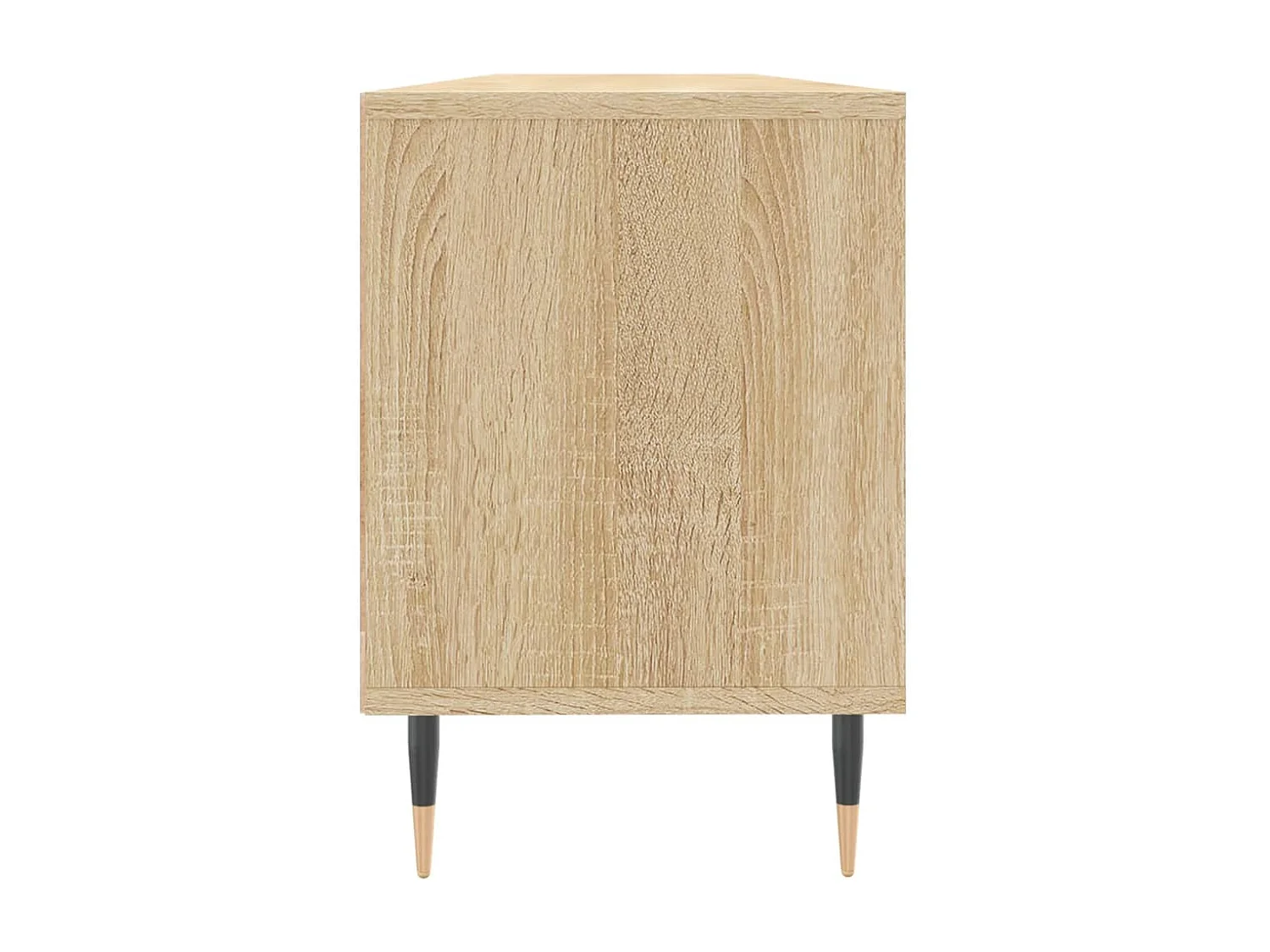 Meuble TV chêne sonoma 150x30x44,5 cm bois d'ingénierie