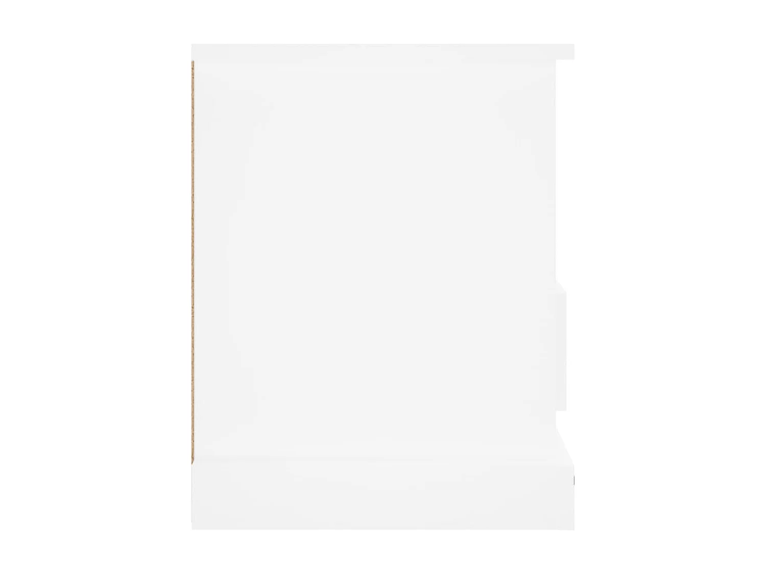 Mobile TV bianco 93x35,5x45 cm in legno ingegnerizzato