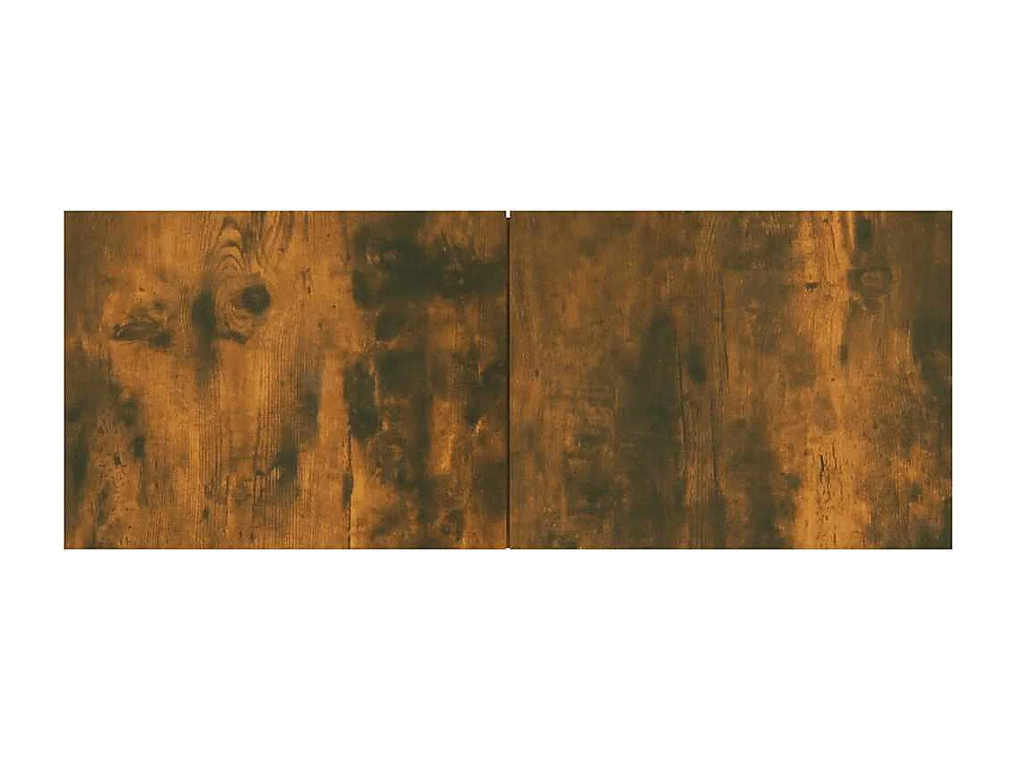 TV-Schrank aus geräucherter Eiche 80x30x30 cm Holzwerkstoff