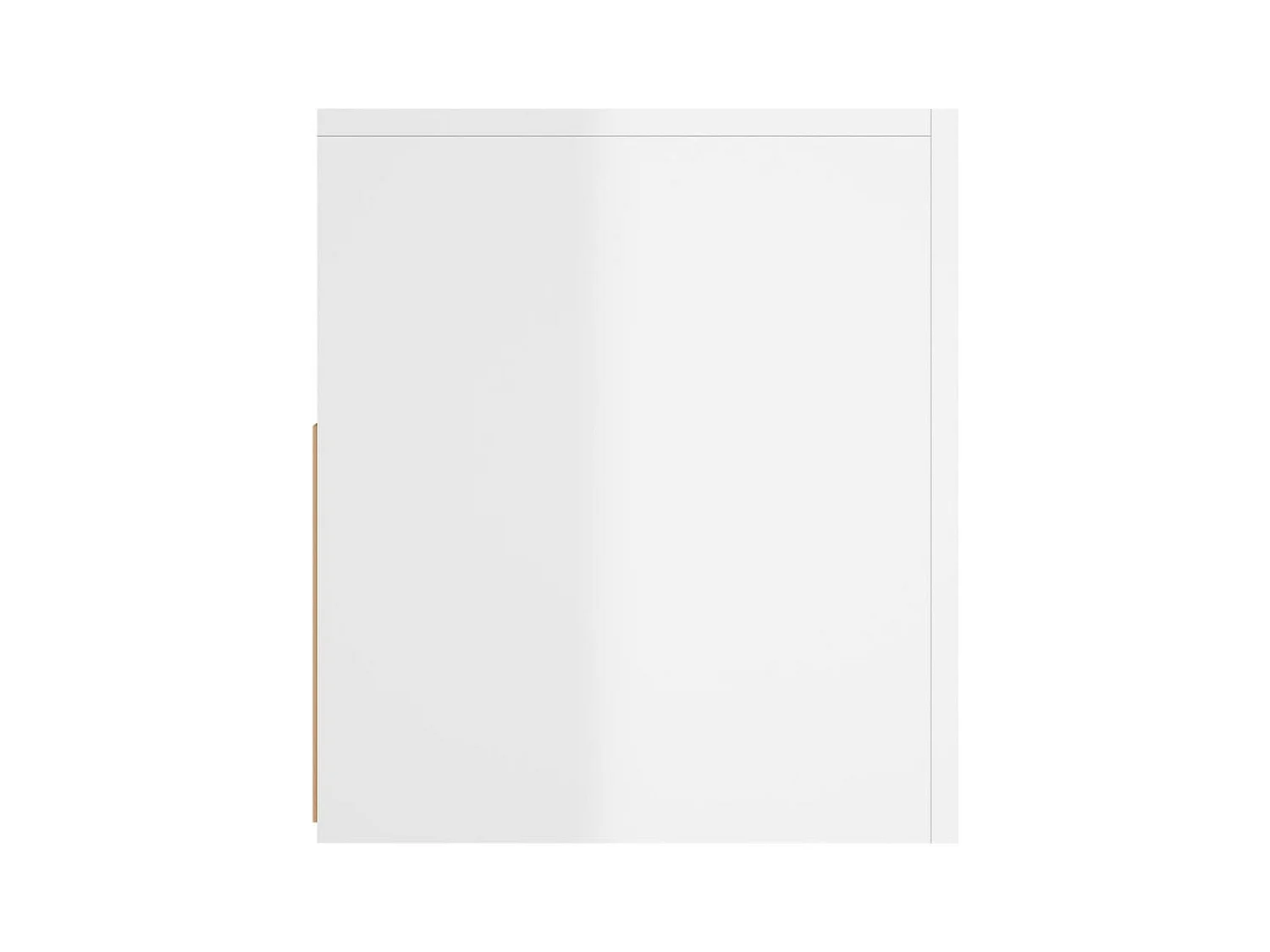 Meuble TV avec lumières LED blanc brillant 120x35x40 cm